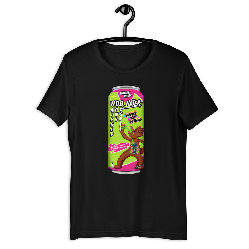 W.D.G. Water Energy Drink Unisex t-shirt iamencoded
